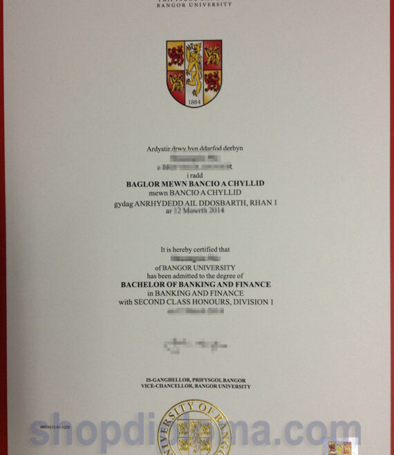 Bachelor of Science in Banking and Finance, Bangor University (Prifysgol Bangor)