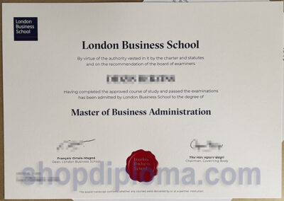 London Business School Master of Business Administration
