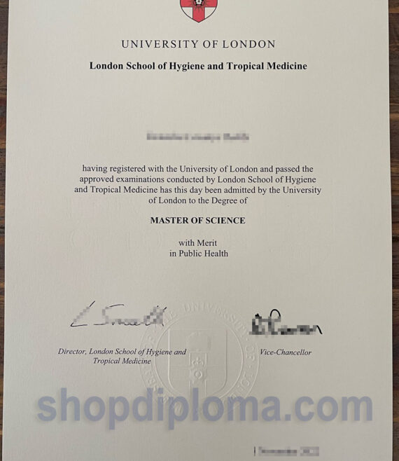 London School of Hygiene and Tropical Medicine - UOL degree of masteer of science in public health