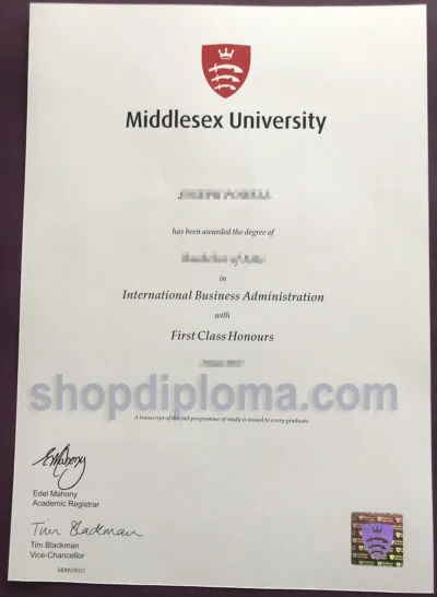 The Middlesex University International Business Administration Degree