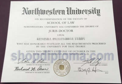 The Northwestern University Juris Doctor Degree