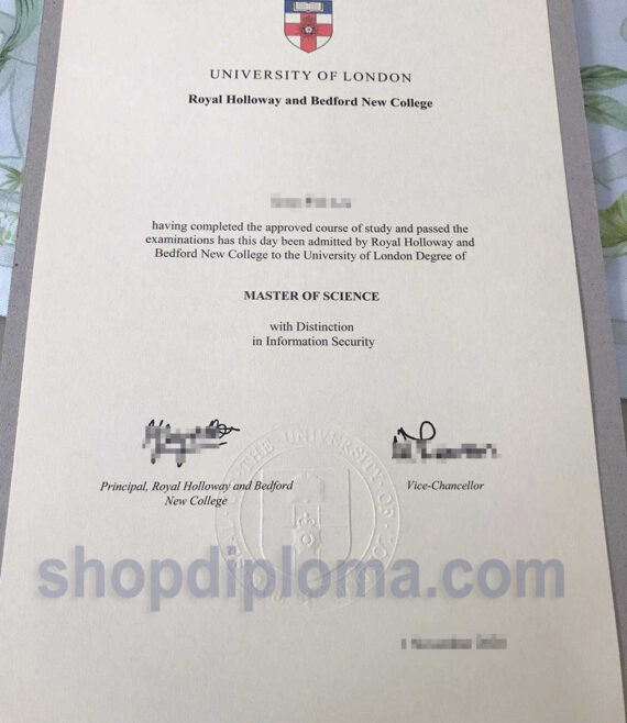 Royal Holloway and Bedford New College - UOL university of london the Degree of master of science in Information Security