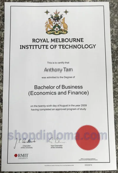 Royal Melbourne Institute Of Technology University Bachelor of Business
