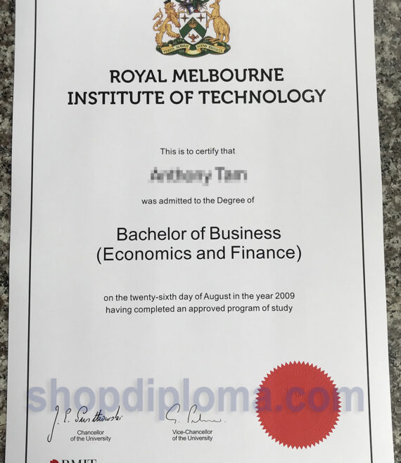 Royal Melbourne Institute Of Technology University Bachelor of Business