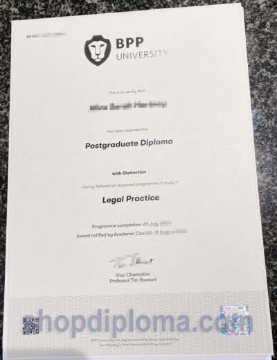 The BBP University Postgraduate Diploma in Legal Practice