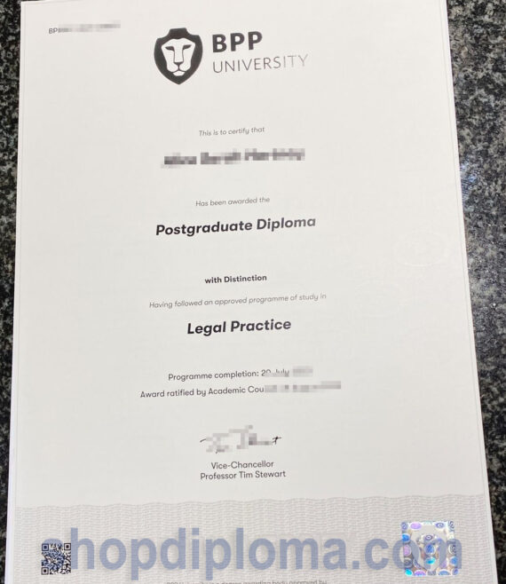 The BBP University Postgraduate Diploma in Legal Practice