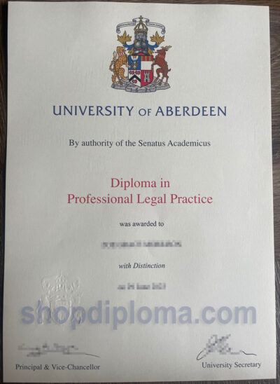 University of aberdeen diploma in professional legal practice