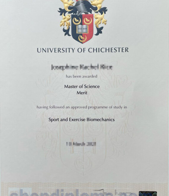 University of chichester the degree of Master of Science Sport and Exercise Biomechanics