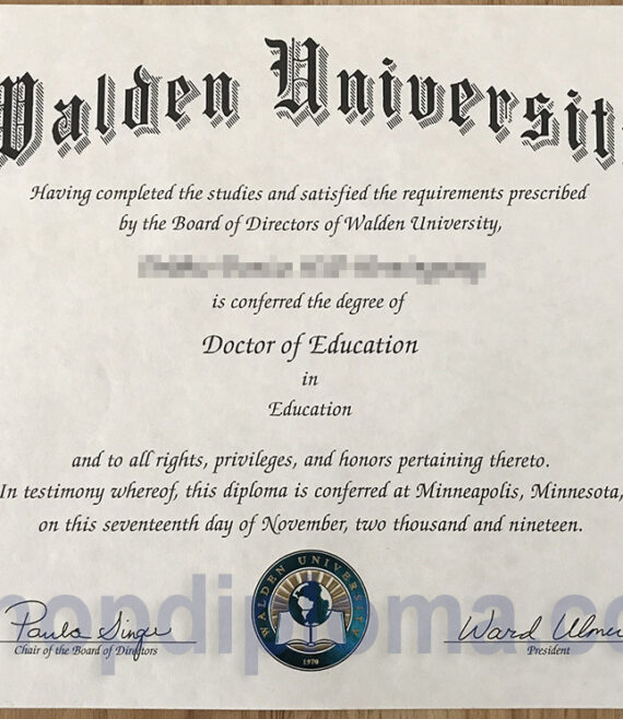Walden university Dgree of Doctor of Education