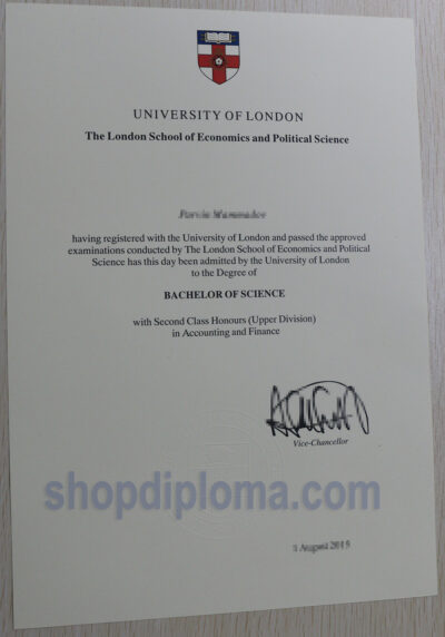 university of london the london school of economics and political science degree