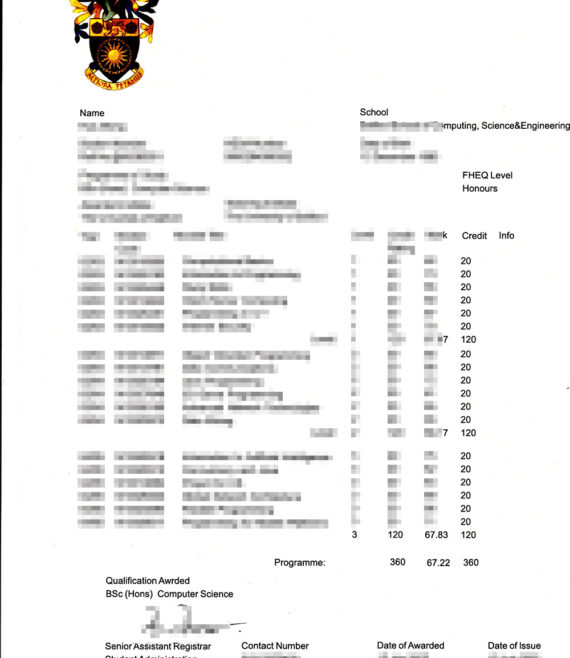 The University of Salford transcript