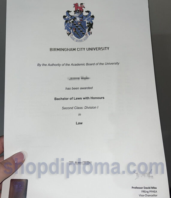 Birmingham city university bachelor of laws with honours