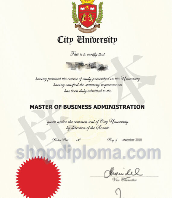 City University Malaysia the degree of master of business administration