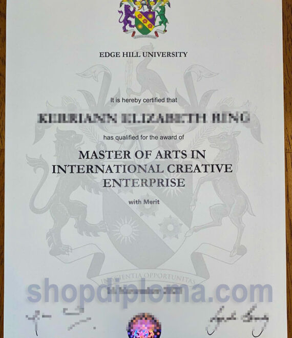 Master of Arts in International Creative Enterprise, Edge Hill University