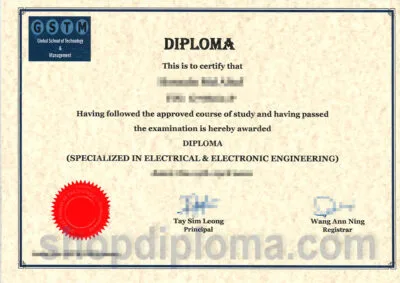 Global School of Technology and Management(GSTM) diploma