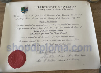 Heriot watt university the degree of bachelor of education in physical education