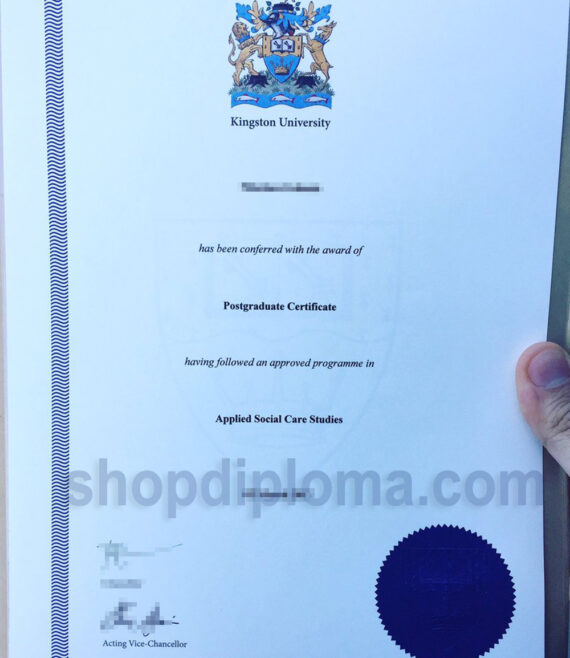 Kingston university the award of postgraduate certificate in applied social care studies