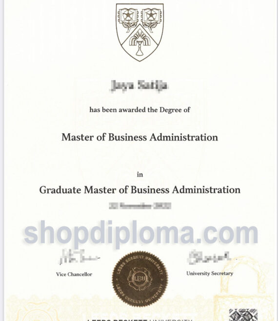Leeds metropolitan university the degree of mster of business administration in graduate master of business administration