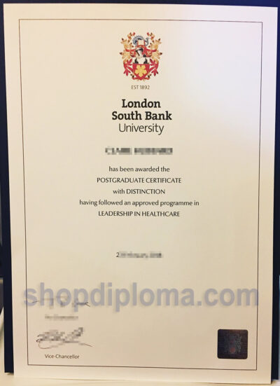 London South bank university_LSBU leadership in healthcare