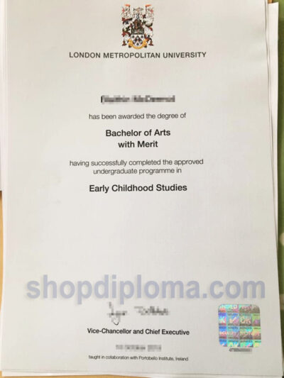 London metropolitan university the degree of bachelor of arts in early childhood studies