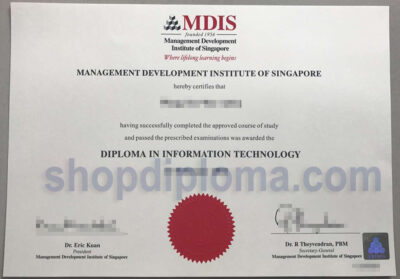 MDIS Management Development Institute of Singapore the diploma in information technology