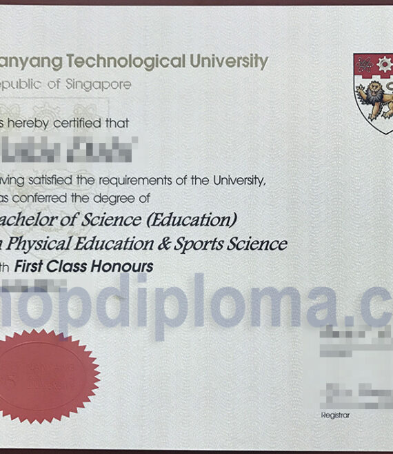 Nanyang technological university the degree of bachelor of science education in physical education sports science
