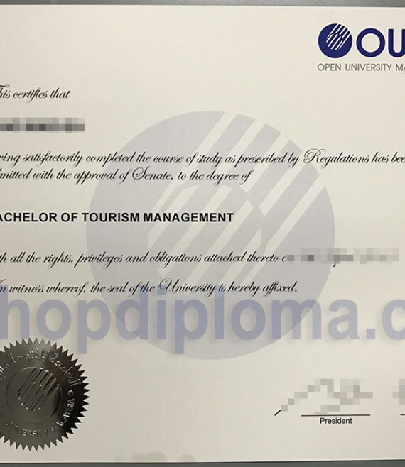OUM Open university Malaysia the degree of bachelor of tourism management