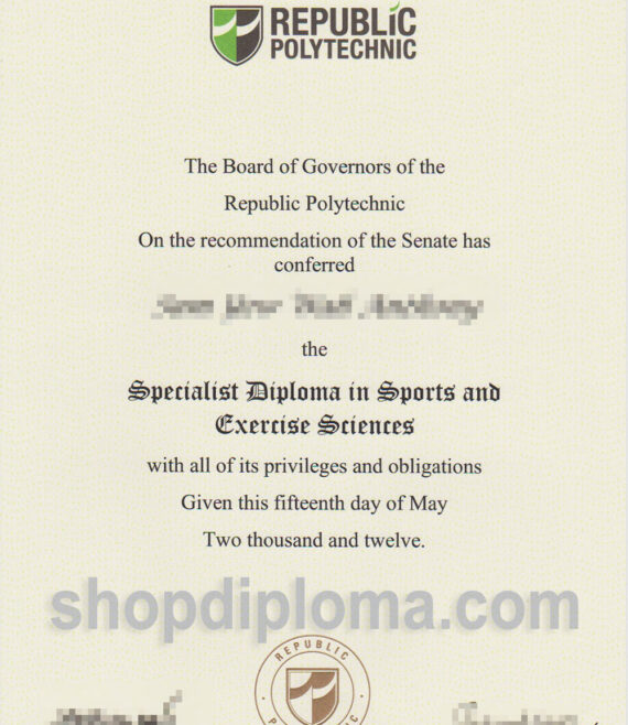 Republic polytechnic the specialist diploma in sports and exercise sciences