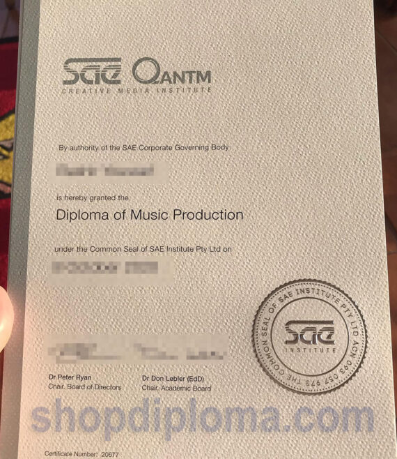 SAE Qantm creative media Institute the diploma of music production