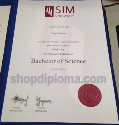 SIM University the degree of marketing of bachelor of science