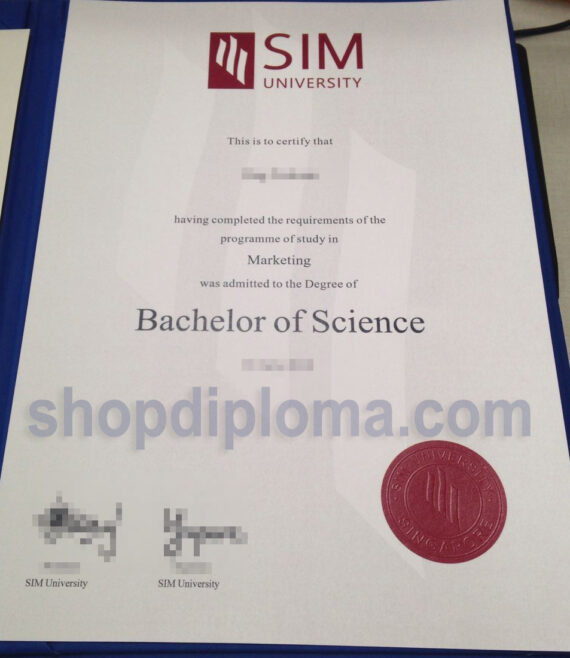 SIM University the degree of marketing of bachelor of science