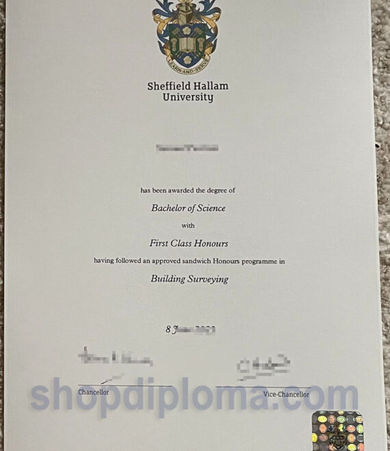 Sheffield hallam university the degree of bachelor of science in building surueying