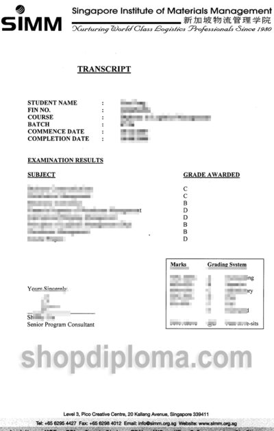Singapore Institute of Materials Management transcript