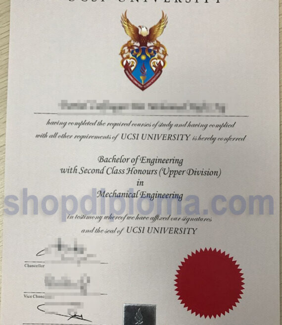 UCSI University the degree of bachelor of engineering in mechanical engineering