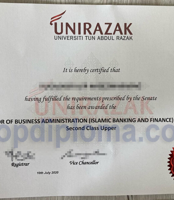 Universiti Tun Abdul Razak(UNIRAZAK) the degree of bachelor of businee administration