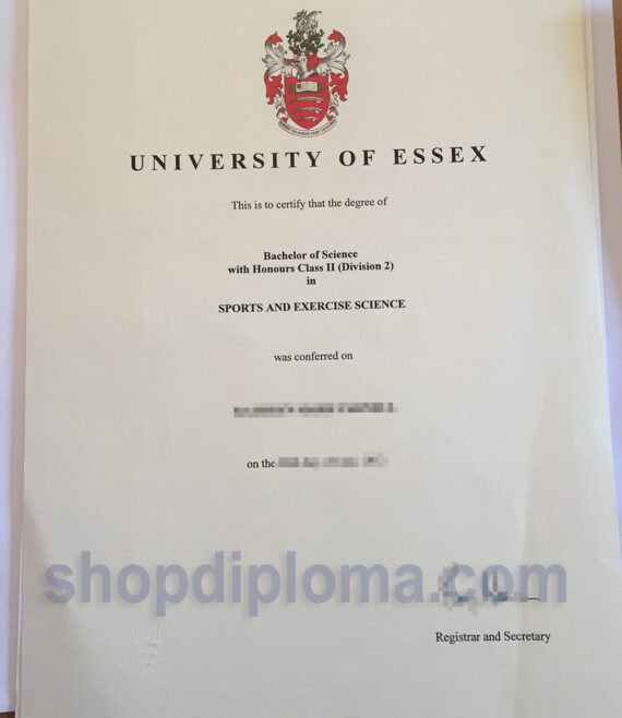 University of Essex the degree of bachelor science sports and exercise science