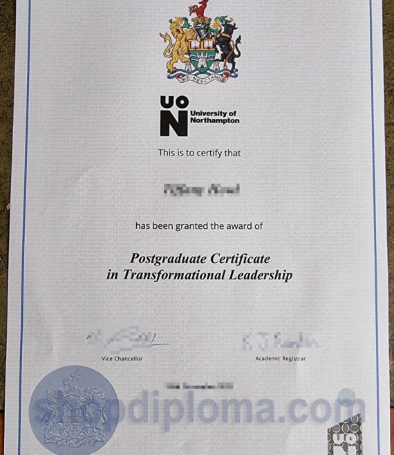 University of northampton postgradute certificate