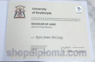 University of strathclyde Bachelor of laws