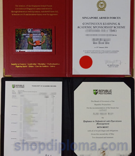 republic polytechnic transcript of academic record