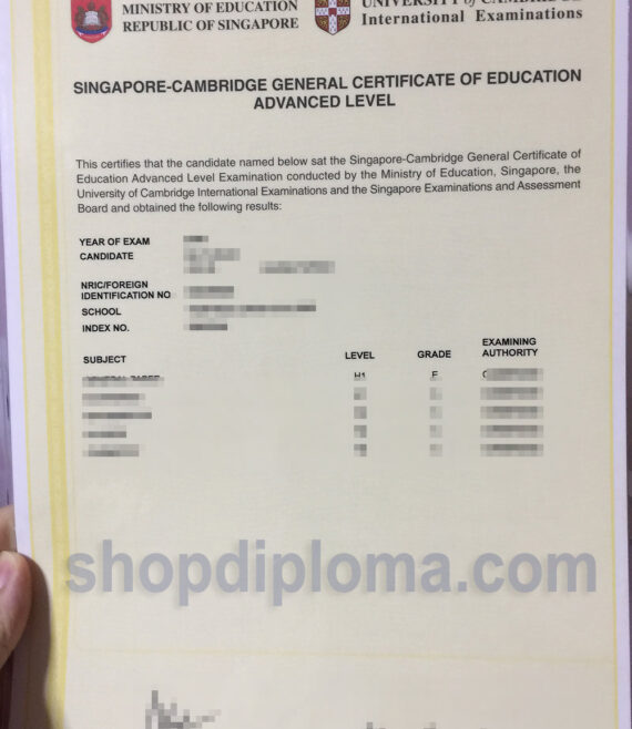 singapore cambridge general certificate of education advanced level