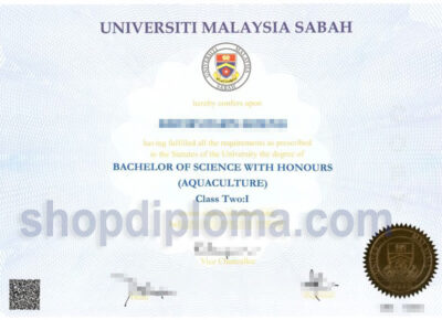 universiti malaysia sabah the degree of bachelor of science with honours