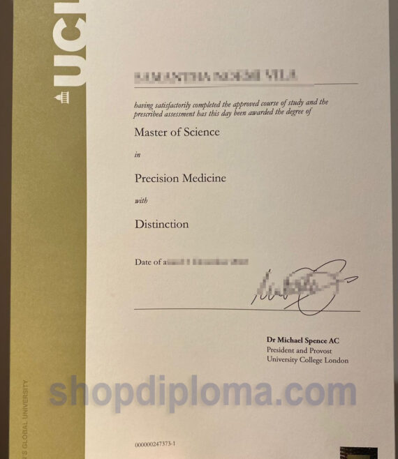 university college London_UCL the degree of master of science in precision medicine