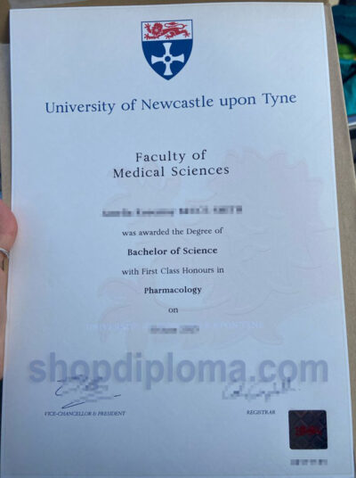 university of Newcastle upon Type the degree of medical science in pharmacology