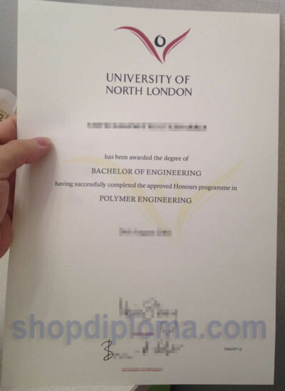 university of North London the degree of bachelor of engineering