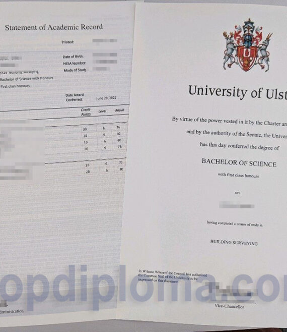 Bachelor of Science (First Class Honours) in Building Surveying, University of Ulster