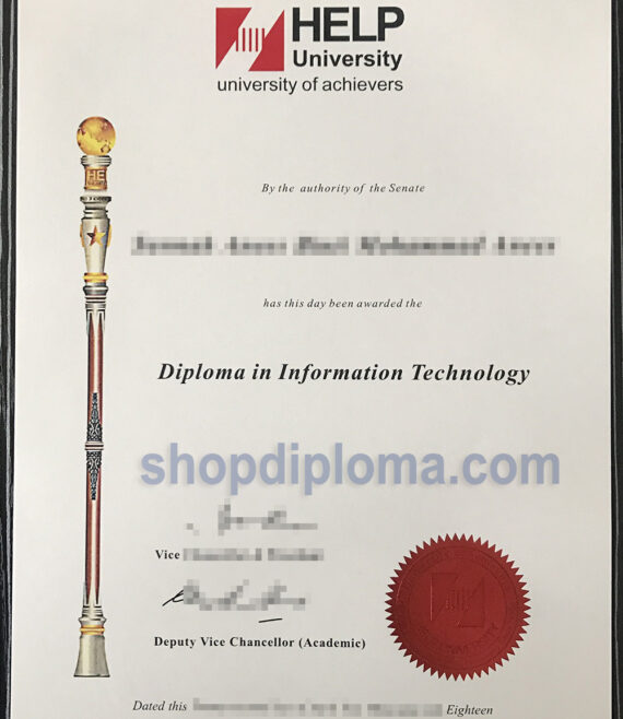 Help university university of achievers the diploma in information techology