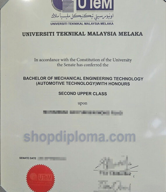 UTeM University teknikal malaysia melaka the degree of bachelor of mechanical engineering technology
