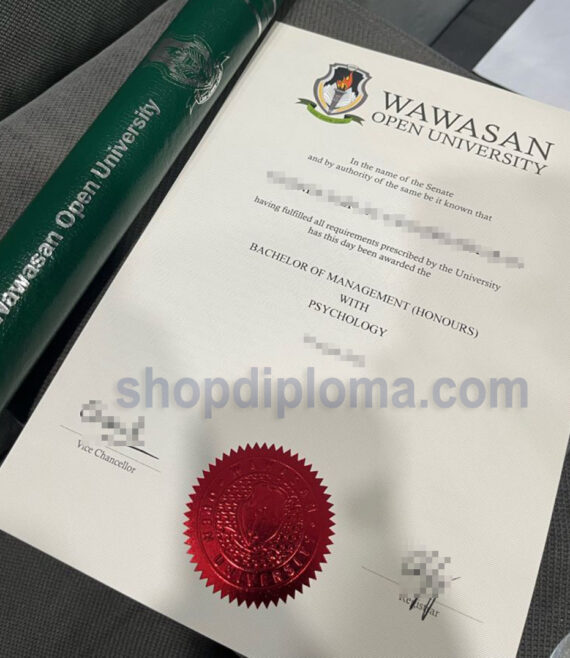 Wawasan Open University the degree of bachelor of management honours with psychology