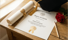 official diploma vs fake diploma comparison